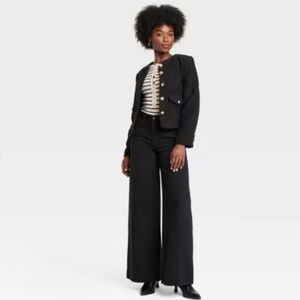 Universal Tread Button Front‎ Women's Tweed Jacket